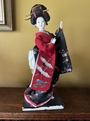 Vintage Japanese Geisha Doll