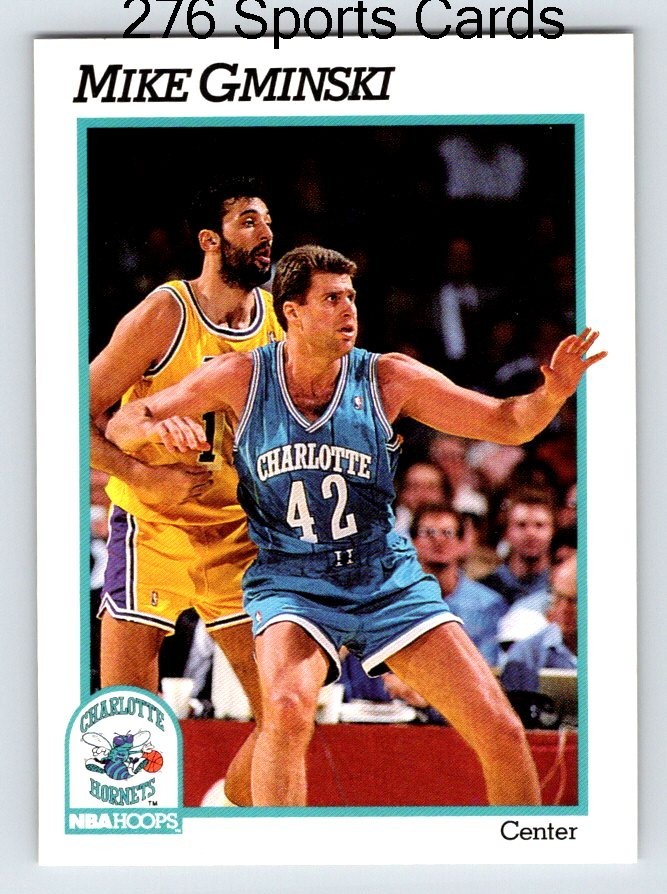 1991-92 Hoops #22 Mike Gminski