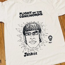 FLIGHT OF THE CONCHORDS band Heavy Cotton White T Shirt S-5XL TT475