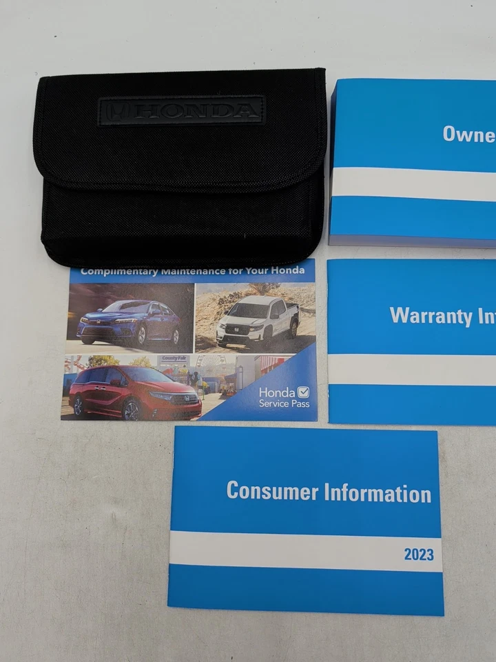 2023 Honda Civic Sedan Manual do Proprietário Guia do Usuário Garantia com Estojo Frete Grátis - Imagem 3 de 3