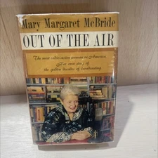 out of the air book, by mary margaret mcbride, 1960 Hardcover, Vintage