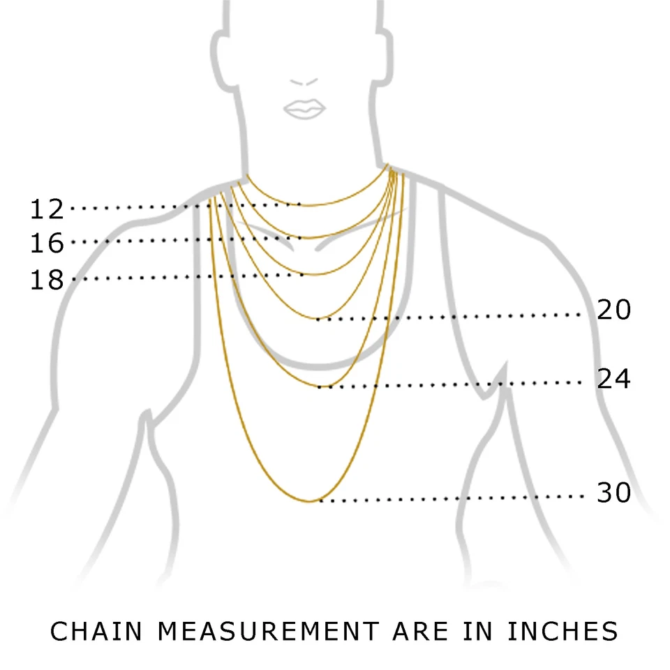 5.50mm 18" 14.60gm Solid 14k Solid Yellow Gold Open Men's Figaro Necklace Chain - Image 3 of 4