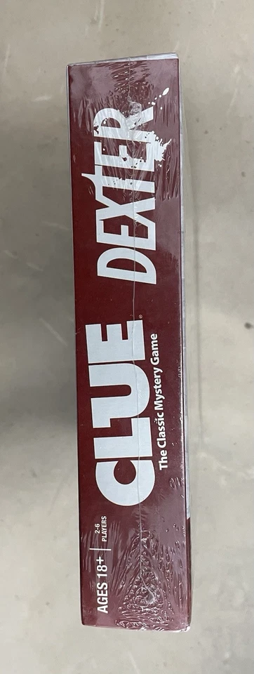 CLUE Dexter Clásico Misterio Juego de Mesa Showtime Precintado Edades 18+ Foto 3 de 4