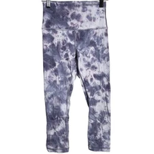 Lululemon Align High Rise Leggings Waist Purple Marble *Dimensions in Pictures*