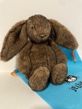 NWT Jellycat - SOLD OUT - Bashful Hoppleston Luxe Bunny With Dustbag