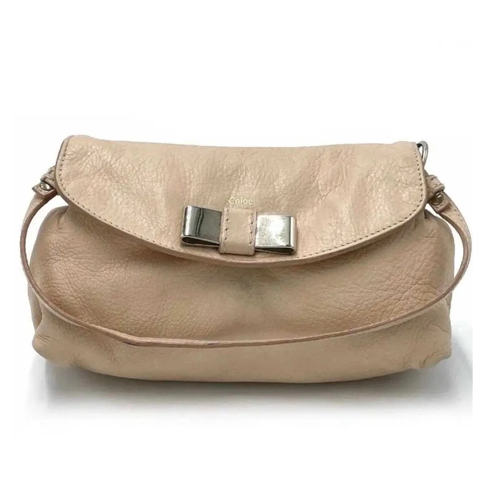 Bolso Baguette de Hombro Chloe Mini Cinta de Cuero Foto 2 de 4