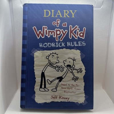 Diary of a Wimpy Kid # 2 - Rodrick Rules by Jeff Kinney (2008, Hardcover)
