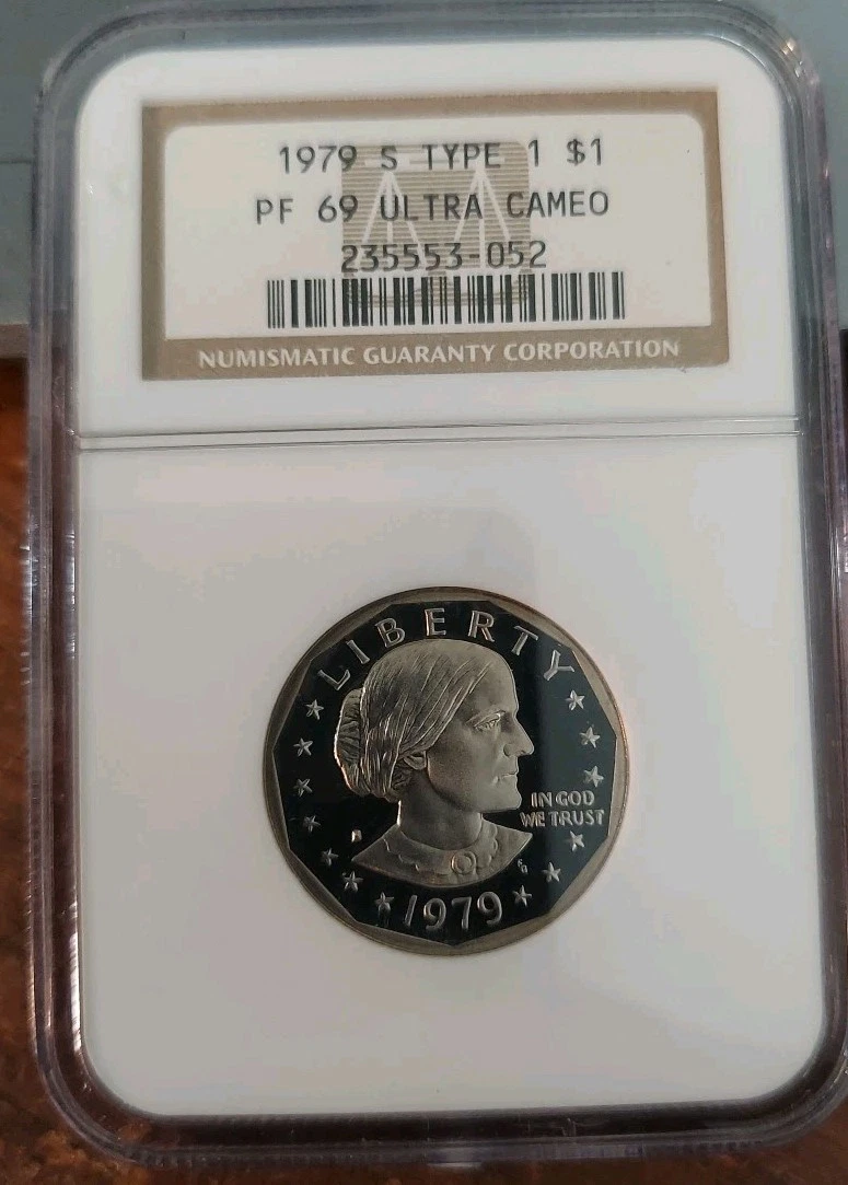 Grade PR 69 NGC 1979 Susan B Anthony Dollars (1979-1981, 1999) for