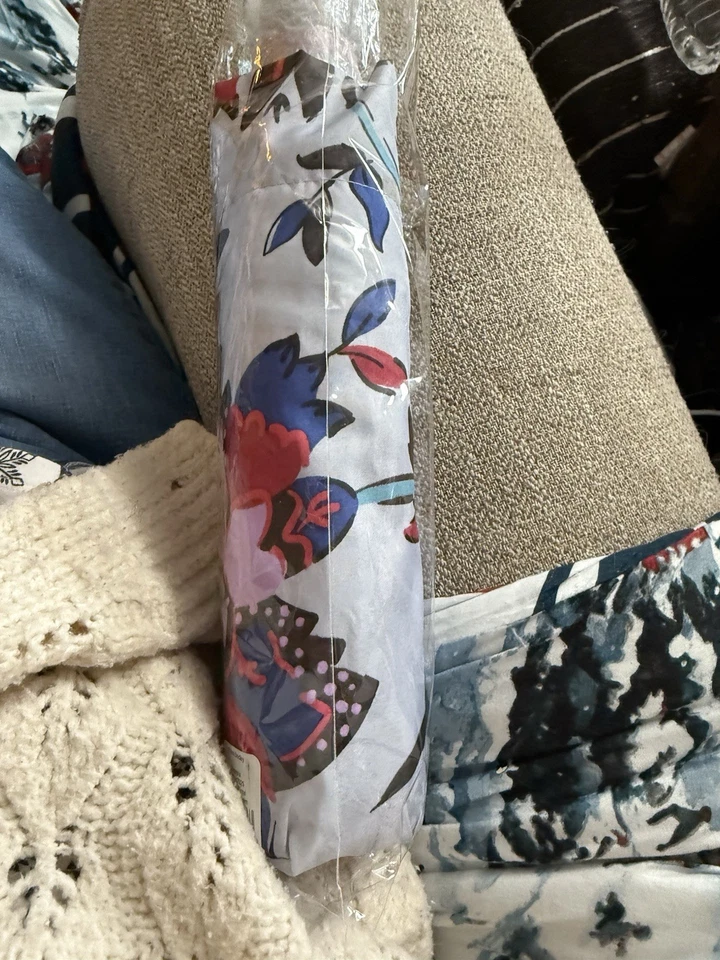 Paraguas Vera Bradley VINEYARD FLORAL automático abierto/cerrado nuevo con etiquetas precio de venta sugerido por el fabricante 45 $ Foto 4 de 4