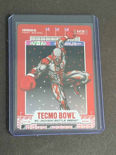 2026 Bo Jackson’s Battle Arena Tecmo Bowl Hands Scoreboard Brawl 120 Card SP