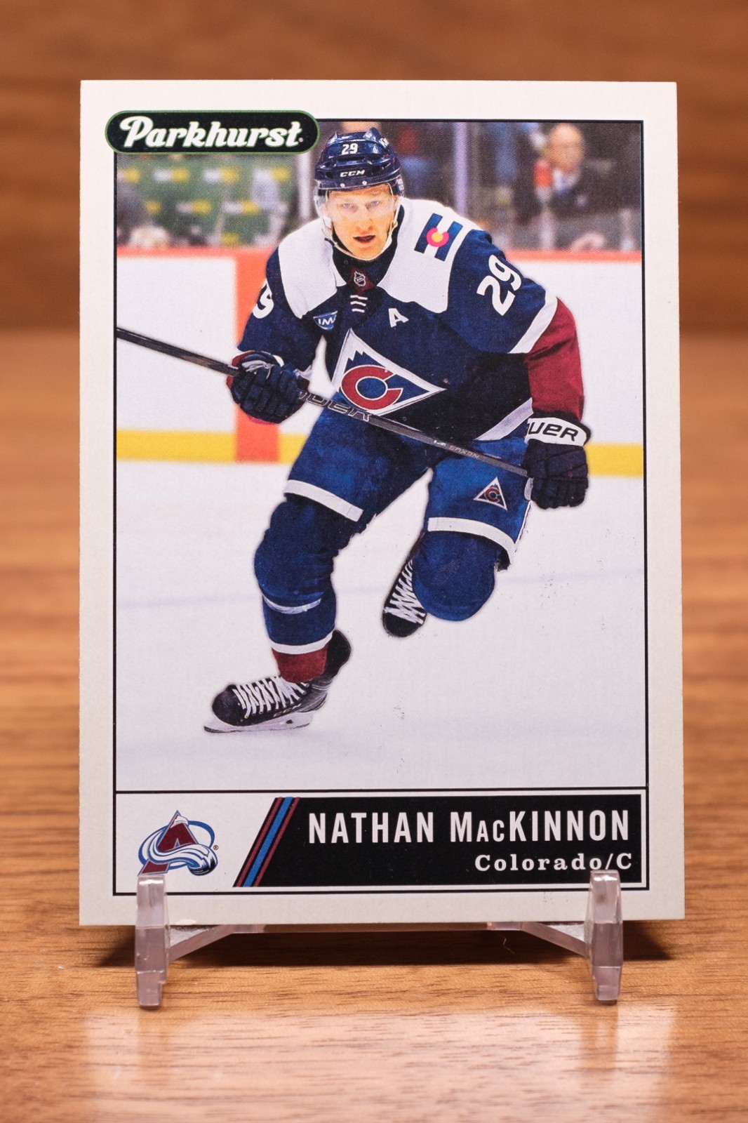 2025-26 Parkhurst Base #144 Nathan MacKinnon