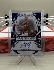 2024 Panini WWE FLAWLESS Kurt Angle /25 Wrestlemania 21 Auto