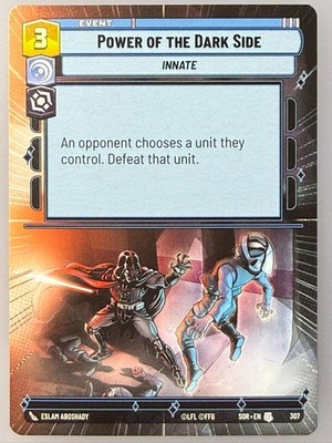 Star Wars Unlimited - Power of the Dark Side Hyperspace 307