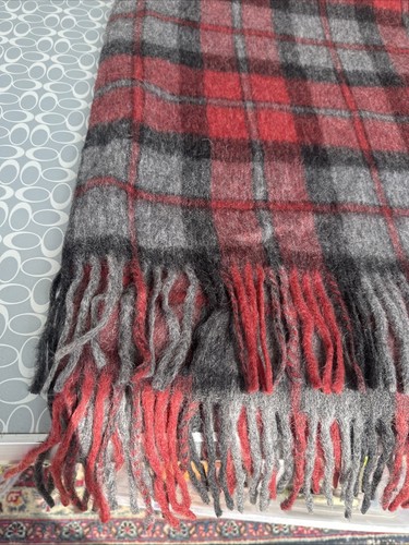 COPERTA PLAID LANA ALPACA TUMI 80”x 60” nuova con etichetta - Foto 7 di 7