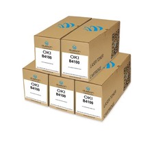 OKI 1103402 Toner Black Compatible for B4100 B4200 B4250 B4300 B4350 (5x)