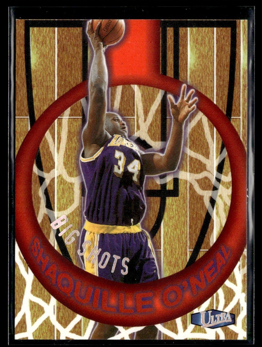 1997-98 Ultra Big Shots Shaquille O'Neal Los Angeles Lakers #3 BS
