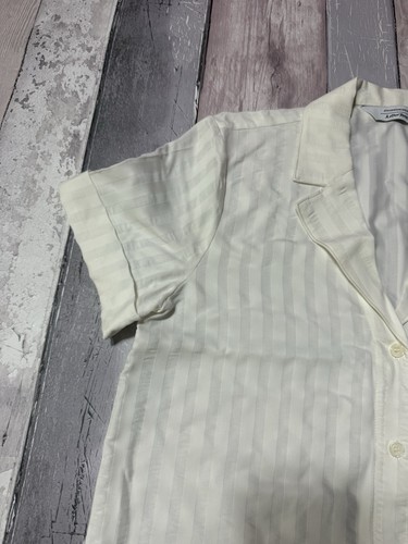 & Other Stories Women's Top UK 8 Cream Lyocell Modal with Polyester Cropped X1 - Picture 4 of 12