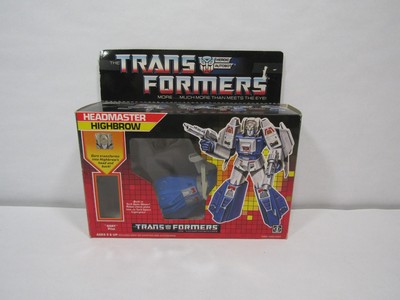 1986 G1 Transformers Headmaster Highbrow | eBay