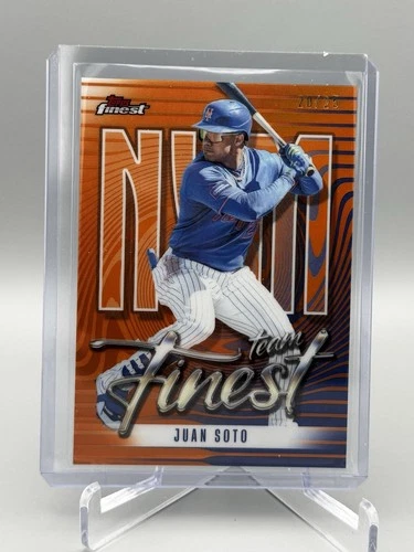 2026 Topps Finest Juan Soto Orange (RAW)