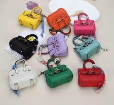 Cute Mini Bag Keychain Case Pendant Charm Small Earphone Accessory Gift