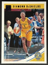 2019-20 Panini Donruss WNBA Diamond DeShields #30 Sky