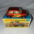 1970’s VINTAGE Superfast MATCHBOX No 29 Racing Mini With original box