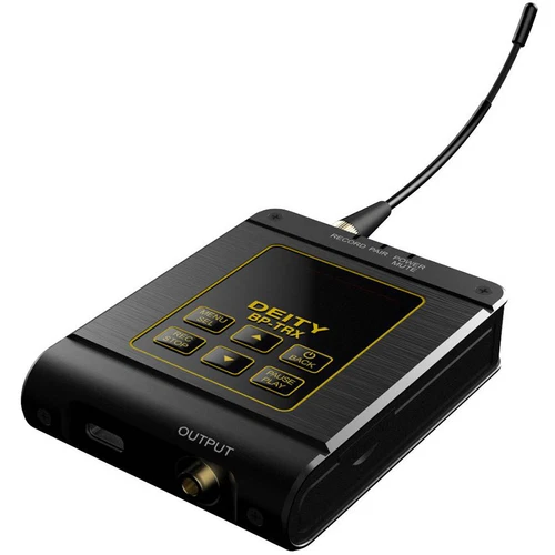 Kit de micrófono inalámbrico Deity BP-TRX 2,4 GHz 128 GB sincronización de código de tiempo - Imagen 3 de 5