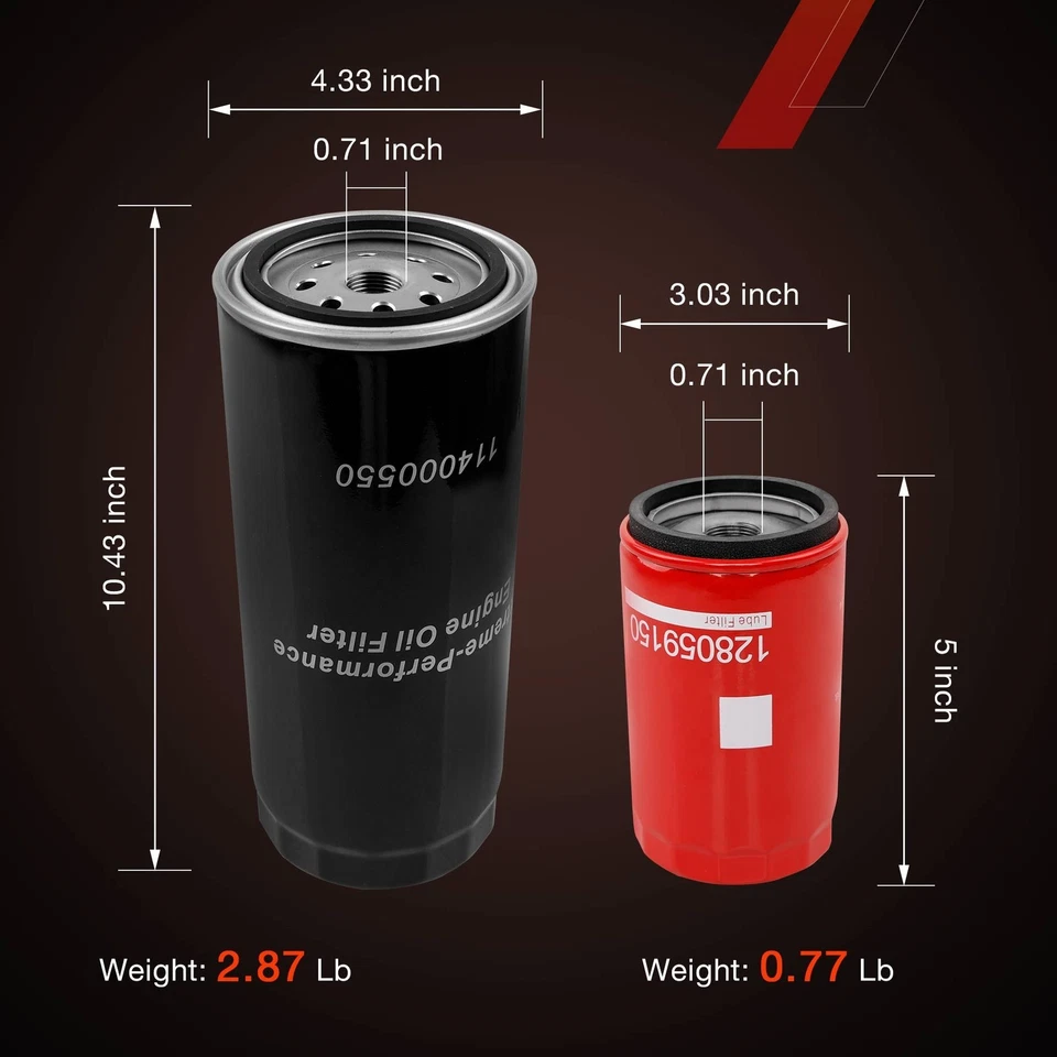 6.6L Duramax Filter Kit Transmission Oil Filter For Chevy GMC Allison 1000 2000 Foto 2 de 4