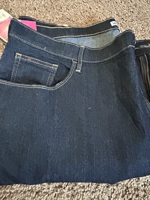 Lee Instantly Slims Hi~Rise Relaxed Fit Straight Leg Womens Jeans  22W Bootcut