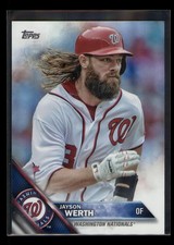 2016 Topps Jayson Werth #342 Rainbow Foil