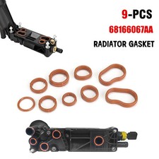 Oil Filter Adapter O-Ring Kit For 11-13 Chrysler 300 Jeep Wrangler Dodge Durango