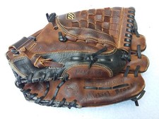 Mizuno Premier Brown Leather Max Flex 12  MPM 1201 Right Hand Throw Glove Mitt