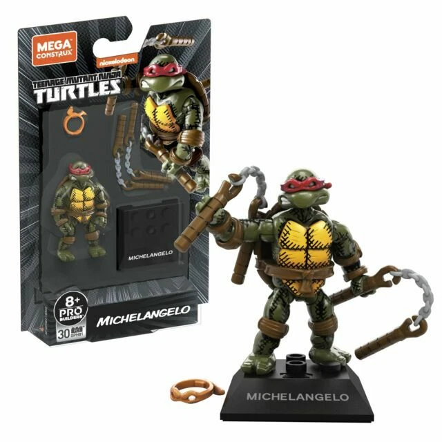 MEGA Teenage Mutant Ninja Turtles Kids Building Toy Complete Sets & Packs