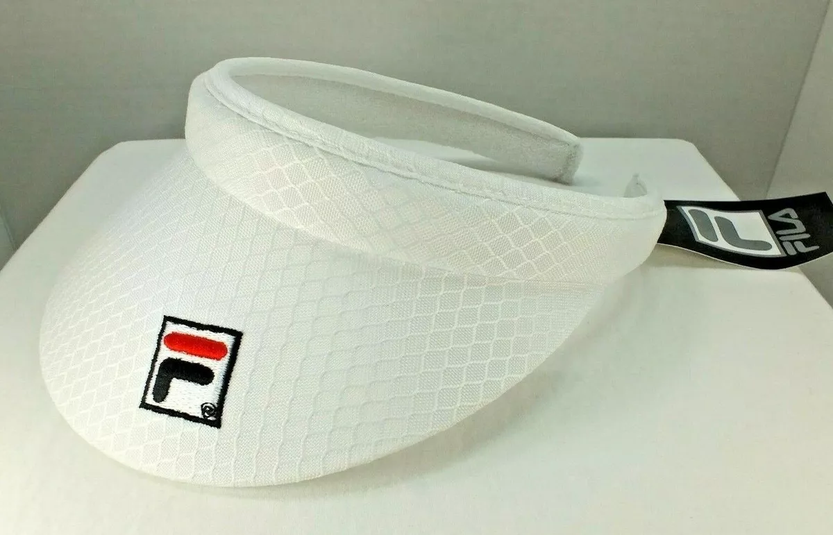 White fila clearance visor