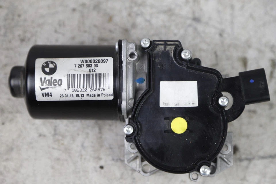 BMW 320I 330I 335I 340I 2012-2019 motor limpiaparabrisas delantero 7267503 OEM Foto 2 de 4