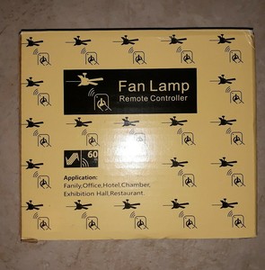 Universal Lamp And Fan Wireless Remote Control For Ceiling Fan