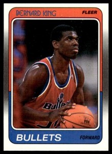 BERNARD KING 1988-89 FLEER #116