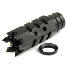 Shark Muzzle Brake 1/2" x 28 Thread .223 /w Crush Washer
