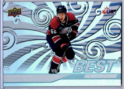 Owen Beck 2023-24 Upper Deck CHL Best Is Yet To Come #BYC-23 (RC) Montreal Habs