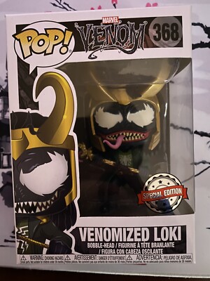 Funko Pop Venomized Loki 368 Special Edition