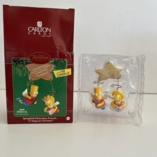SIMPSONS ORNAMENT Carlton Cards 2002 Springfield Elementary Presents...CHRISTMAS