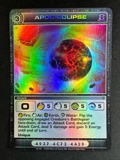 Chaotic Apoc-eclipse 36/100 SS 1st Edition Ultra Rare Attack NM/LP