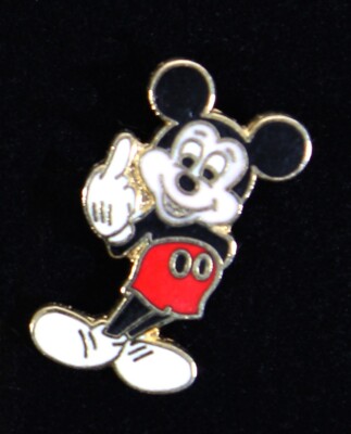 Mickey Mouse Mittelfinger Vintage Pin s