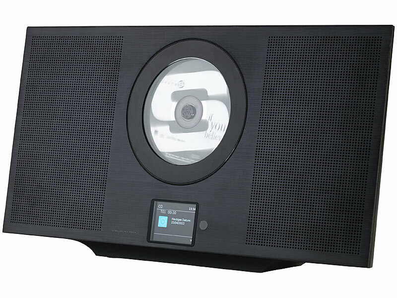 Radio Internet MSX-630.dab noire, la chaîne hifi idéale pour animer vos soirées de salon