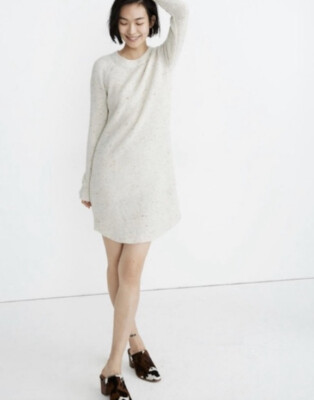 long sleeve curved hem dress PRINTED LONG SLEEVE CURVE HEM DRESS  Riah Fashion