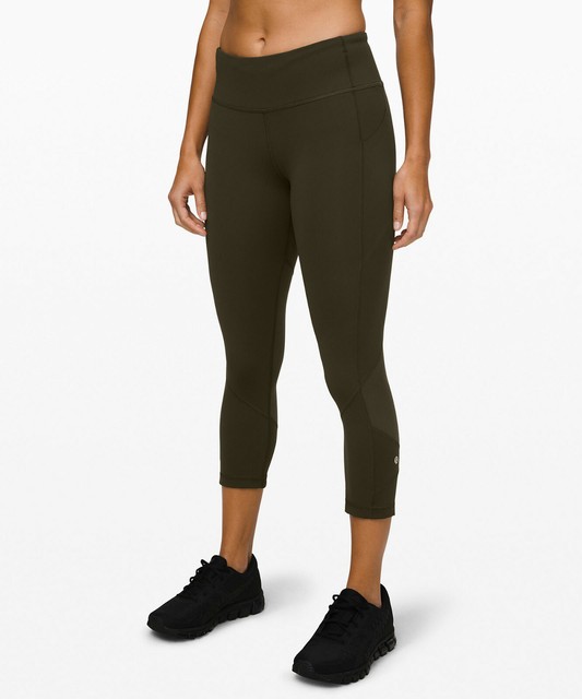 lululemon dark olive leggings