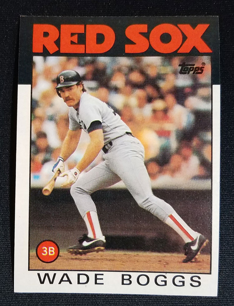 1986 Topps #510 Wade Boggs Boston Red Sox (HOF) NM-MINT | eBay
