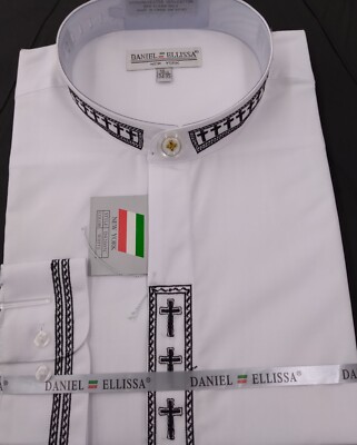 mens church dress shirts Amazon.com: Trinity Church Supply Men's Long Sleeve Tab Collar Shirt Clergy Gift Church Priest Cotton Shirts Catholic Christian, White Color, Neck Size - 19 Inch, Sleeve Size
