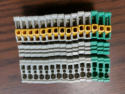 15 St. Weidmüller IDU bzw IPE 1,5N/ZF, 500V 1,5mm² Reihenklemme ähnl. Phoenix