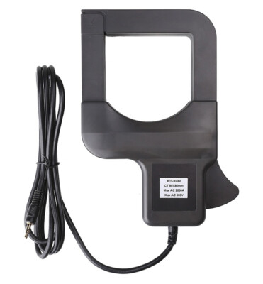 Large Caliper Clamp Leakage Current Sensor For AC leakage Current 0.00mA~2000A